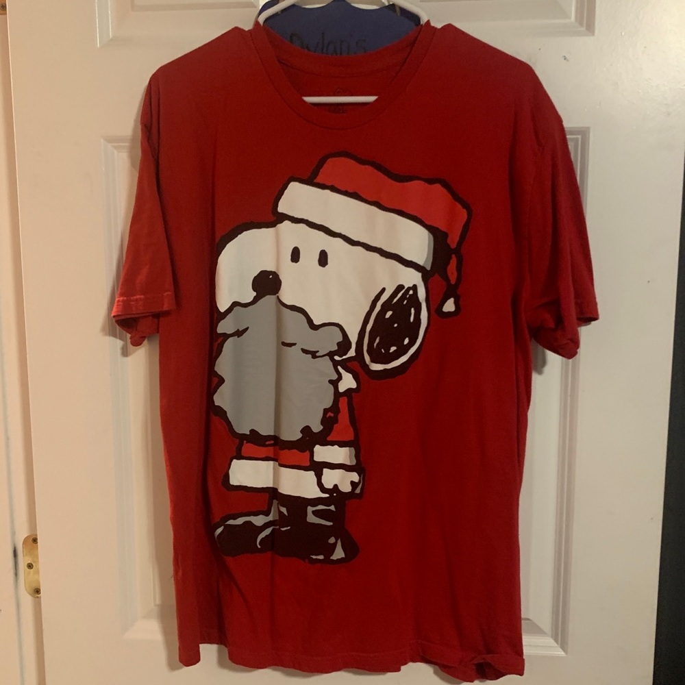 Men's XL "Santa Snoopy" Shirt
